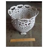 Cast Iron Planter 12 & 1/2 X 12"