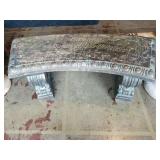 Cement Bench 16 H X 41 L