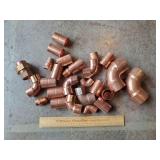 Assorted New Copper Fittings