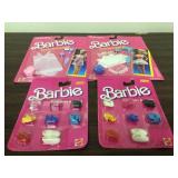 Mattel (4) Barbie Dreamwear Fashion Outfits