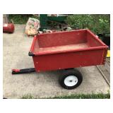 Lawncrafters Metal Lawn Dump Cart