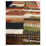 Jelly Roll Quilt w/Fabric