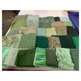 Green Quilting Fabric