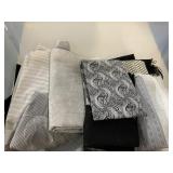 Cotton Quilting Material (Mostly Black)