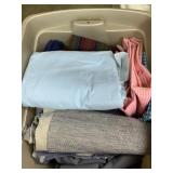 Tote of Assorted Fabric