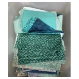 Tote of Quilting Fabric (Green)