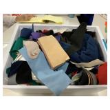 Box of Faux Leather Pieces