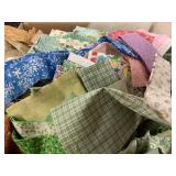 Scrap Pieces of Quilting Fabric