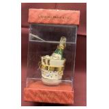 Lenox Celebrate 2000 Champagne Box Ornament