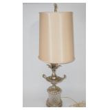 Cut crystal lamp