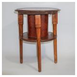 Small round table