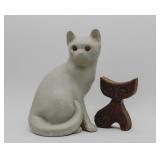 Cat figurines