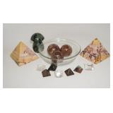 Geometric shaped Reiki stones