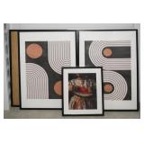 Assorted art prints