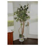Faux ficus tree