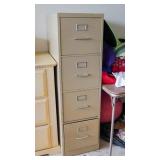 Metal file cabinet