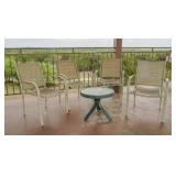 Outdoor patio chairs