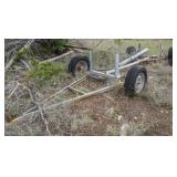 Metal rolling frame