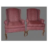Frederick Massoud wingback chairs