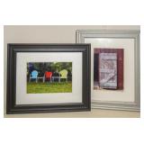 Pair of art photographs