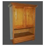 Pine TV cabinet