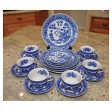 Blue willow china