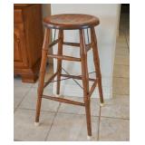 Antique bar stool