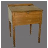 Primitive slant top standing desk