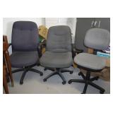 Rolling office chairs