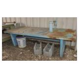 Metal work table