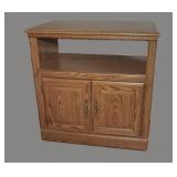 Small microwave cart