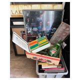 Vintage 1st ais kit, coke bottles, Photo frames...