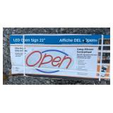Open sign