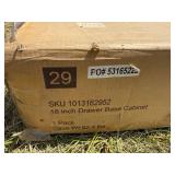 18ï¿½ base cabinet