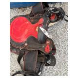 Saddle Red and Black