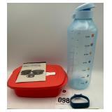 Tupperware CrystalWave Divided dish & AquaVibe