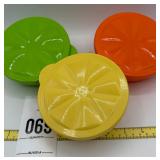 Tupperware Citrus Angled Bowls W Lids