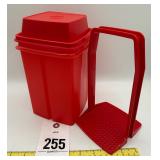 Tupperware Pick-A-Deli Food Storage Container red