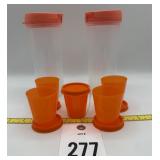 Mini Tupperware containers & tumblers