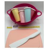 Tupperware - tumbler set, Cutting board & more