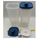 Slim Line Pitcher with Strainer Set