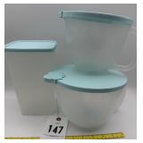 Tupperware Mix N Stor Set