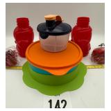 Tupperware Tcare Kids Bowl Anti Skid & Pie/Ravioli