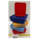 Tupperware Square Away Containers