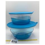 Tupperware Sheerly Elegant Bowl set