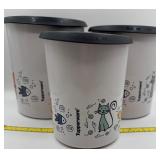 Tupperware TupperPets One Touch Canister Set