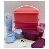 Tupperware Click To Go Stackable Pack N Carry
