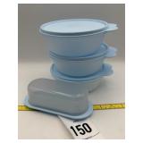 Tupperware Butter dish and bowl set