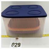 Tupperware Fresh 'N' Cool & 4 plates