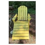 Adirondack chair wooden